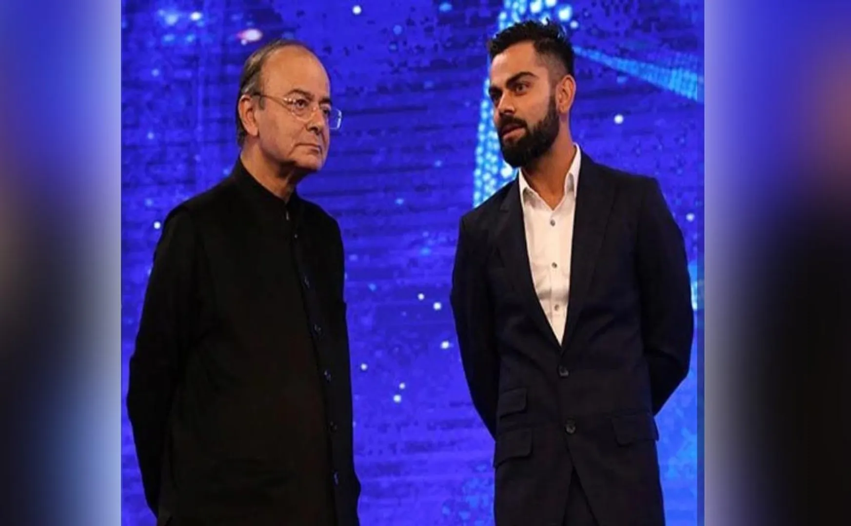  Delhi International Cricket Ground NAME ARUN JAITLY AND VISITORS SEATING BUILDING VIRAT KOHLI NAME 